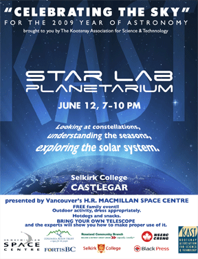 KAST Presents Star Lab Planetarium