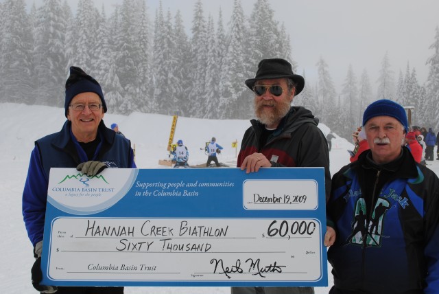 CBT gives $60K to bialthalon project in Hannah Creek