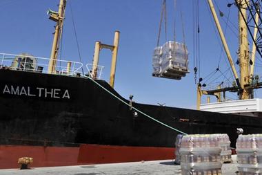Gaza Strip aid ship departs Greece, diverts to Egypt