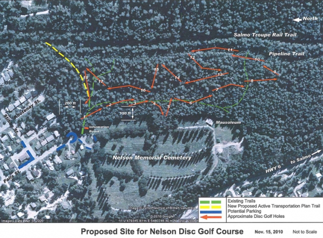 Group proposes new disc golf course for city