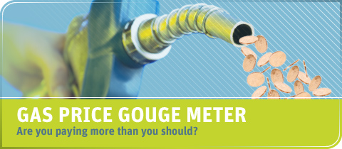 How much are you being ripped off at the pump? Try the CCPA Gouge-meter