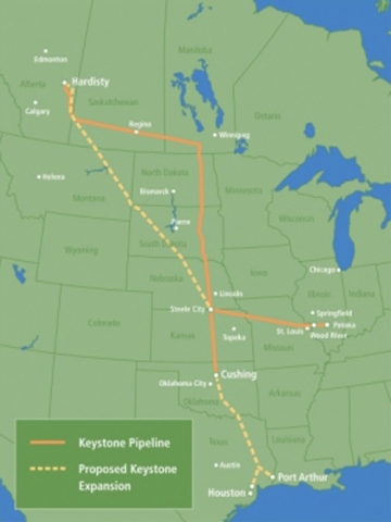 Controversial tar sands pipeline moving forward despite heavy protest