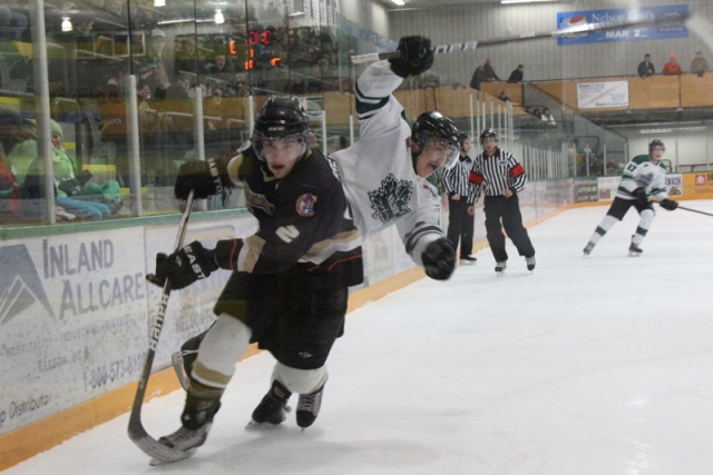 Leaf killer Scott Morriseau sinks Nelson in OT, Rebels one game away from advancing to Murdoch Final