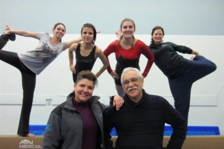 Trail Gymnastics gets a new floor, courtesy of Columbia Power