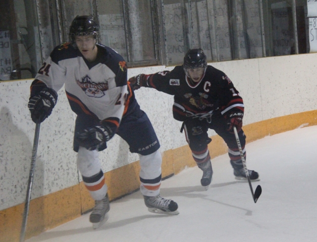 Hawks beat up on Chiefs 7-1 to grab two game lead in KIJHL Final