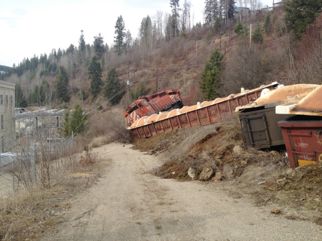 CP Rail train derails west of Nelson, no one hurt 