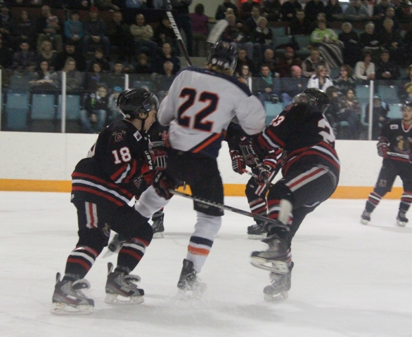 Calvin scores in OT to sink Chiefs 5-4, Hawks now lead series 3-0 with Game four Sunday in Kelowna