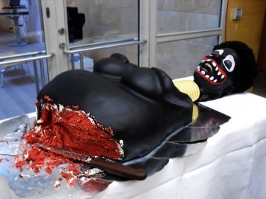 SWEDEN: Controversy over 'racist cake' art piece...created by black artist