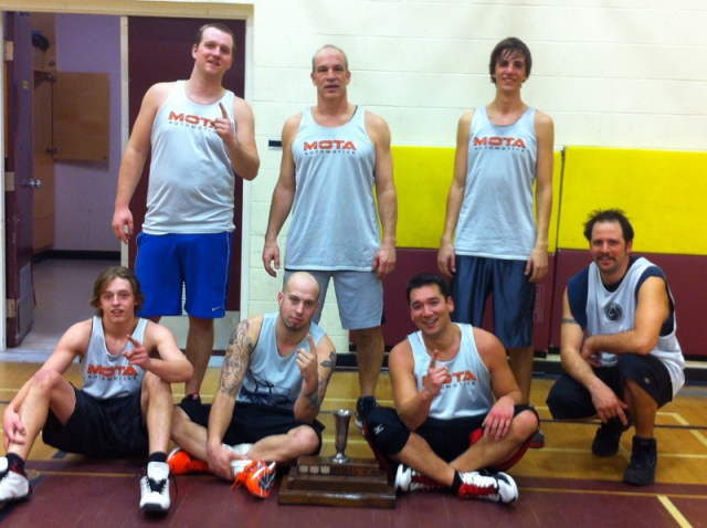 Mota Automotive Ltd captures Trail Men's Basketball title