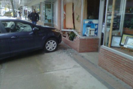 Police issue statement about downtown car accident this morning