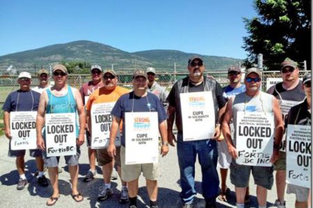 UPDATED: Agreement ends FortisBC lockout of 225 electrical workers