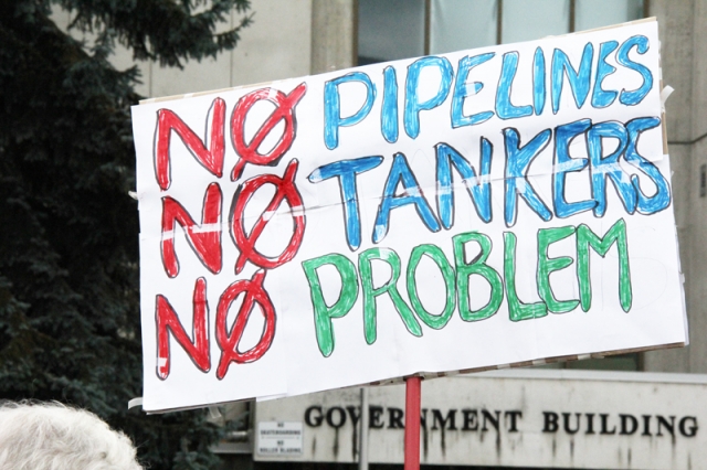 Local reaction negative to green light on Northern Gateway Pipeline