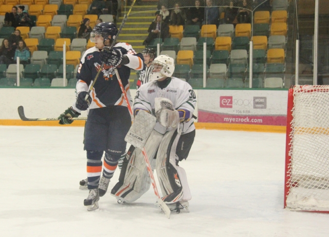 Leafs ride stellar play of Rebel netminder Patrick Zubick to even Murdoch Final against BV Hawks