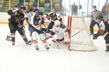 Quick start powers Hawks to 4-1 win over Aldergrove