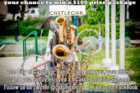 Have fun, take photos and win cool Castlegar prize packages