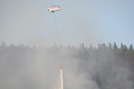 Slocan Park Wildfire now 80 percent contained