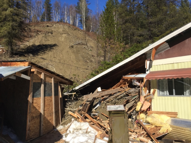 Friends, family raise money for displaced Pass Creek resident left homeless by mudslide