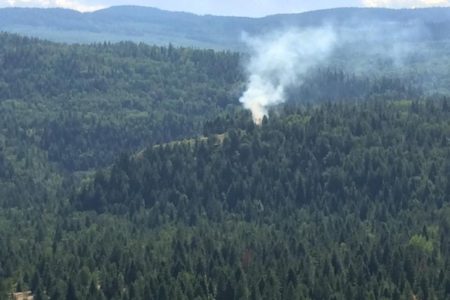 Wildfire in Casino area causes concern for residents