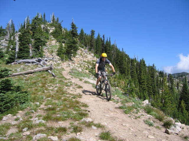 Fire in Big Sheep Creek: Section of Seven Summits Trail Closed