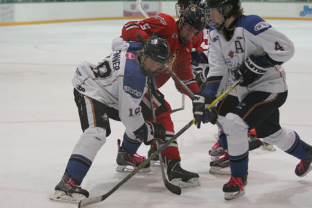 Valley West Hawks score late to sweep past Kootenay Ice