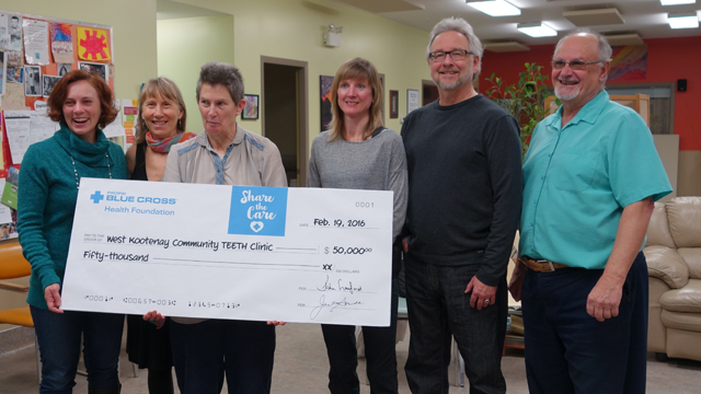 West Kootenay Community TEETH Society needs help spending $50,000 prize