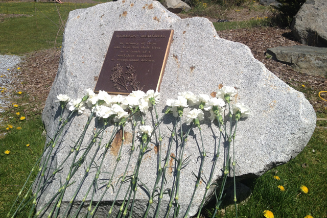 West Kootenay Labour Council holds National Day of Mourning ceremonies