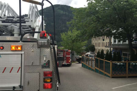 Fire Rescue Services respond to smoke coming from Nelson Apartments