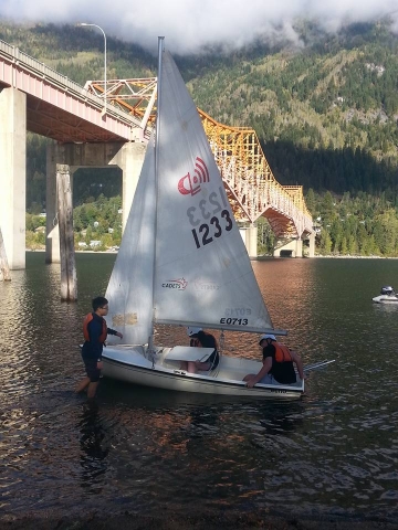 Trail seas cadets join Nelson neighbours on Kootenay Lake