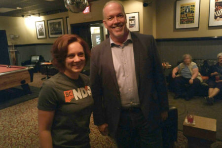 NDP leader John Horgan — Government that puts people first