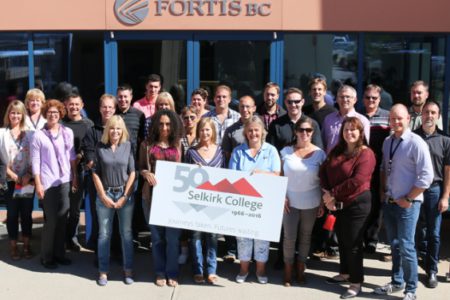 Selkirk College and FortisBC Help Build Rural Economy