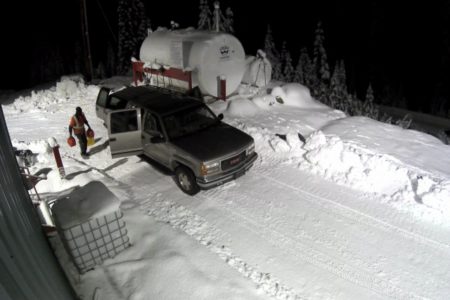 Police on lookout for masked fuel thief at Whitewater Ski Resort