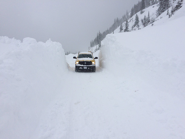 UPDATED: Snowfall Warning leaves Kootenay/Boundary region with major cleanup