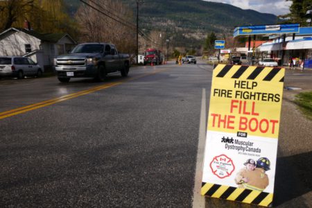 Robson Fire Department asks you to help 'Fill The Boot' for Muscular Dystrophy