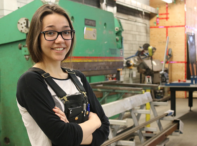 Selkirk College Student Joins Silver King Campus Refresh Crew