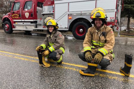 Robson fire fighters fill the boot with $7,400 for Muscular Dystrophy Canada