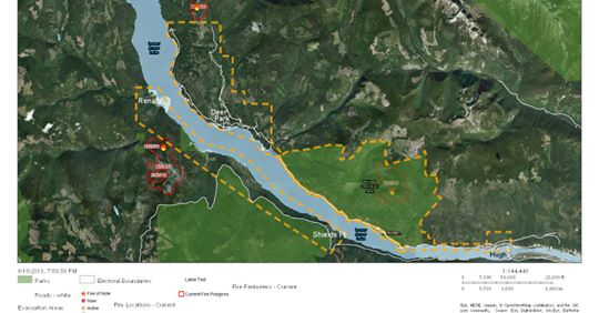 RDCK EOC Update for Sunday, August 19, at 10:30 a.m.