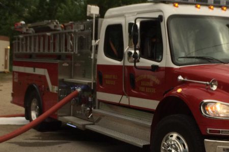 Trail kitchen fire sends one to hospital