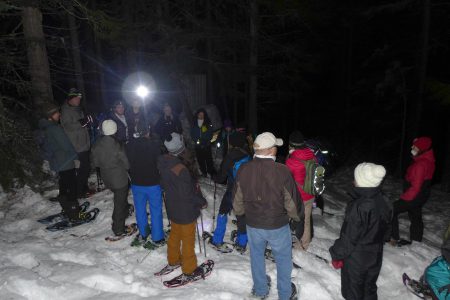 Third Annual Moonlight Snowshoe & Fatbike Quest for Take a Hike