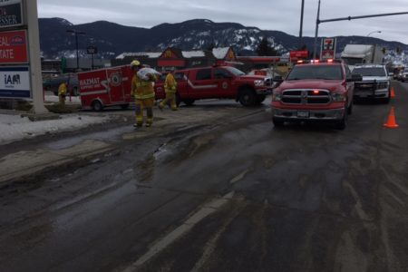 Fuel spills draws CFD Hazmat to Columbia Avenue Wednesday afternoon