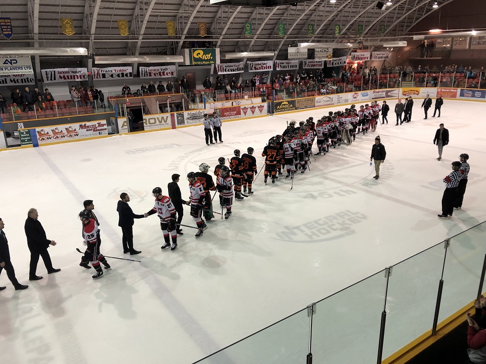 Johnson's Late Goal Propels Smoke Eaters To Game #4 Victory
