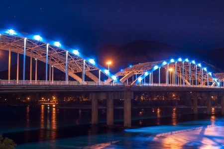 Notice - Victoria Street Bridge Lighting Inspection Nov. 2 & 3, Temp. Lane Closures