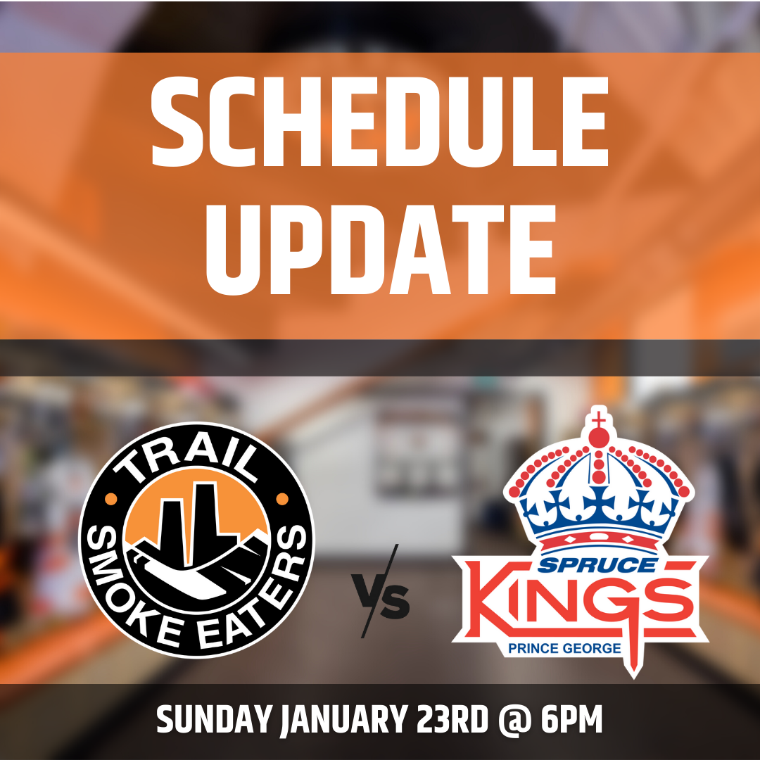 Smoke Eaters add rescheduled game against Prince George