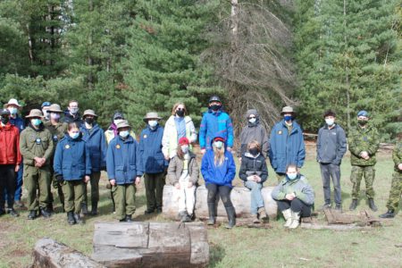 Cadets from Castlegar, Trail and Nelson gather for first time in years