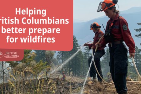 Historic investments help B.C. prepare for wildfire season