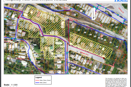 Temporary Water Shut Off, June 10, 8 a.m. to 5 p.m.