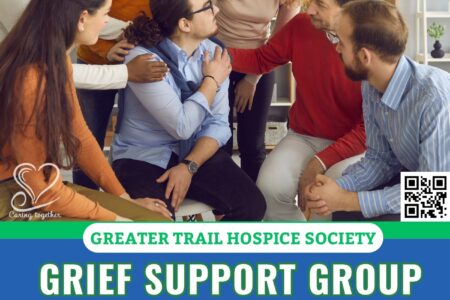 Free help in living with grief:  Hospice Society