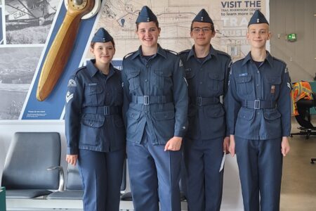 Trail Air Cadets travel to summer training
