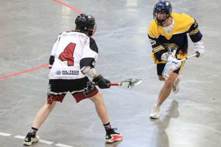 Sports:  Lacrosse at the Rossland Arena on April 11 & 12