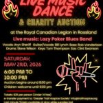 Hospice hosts dance and auction at Rossland Legion