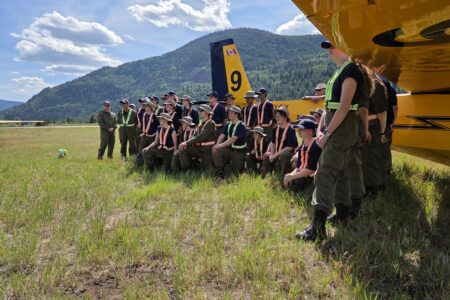Cadets soar at Trail airport